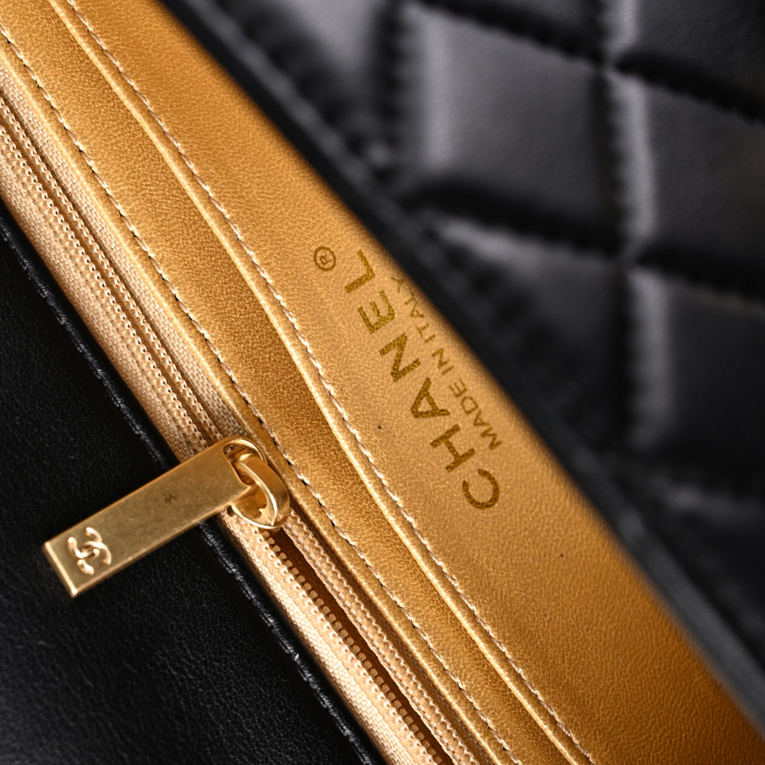 Chanel Classic Flap Mini Bag – Black Quilted Lambskin with Gold-Tone Hardware - Image 16