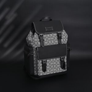 Coach CH Sprint Backpack – Signature Canvas & Leather - Image 2