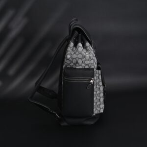Coach CH Sprint Backpack – Signature Canvas & Leather - Image 3