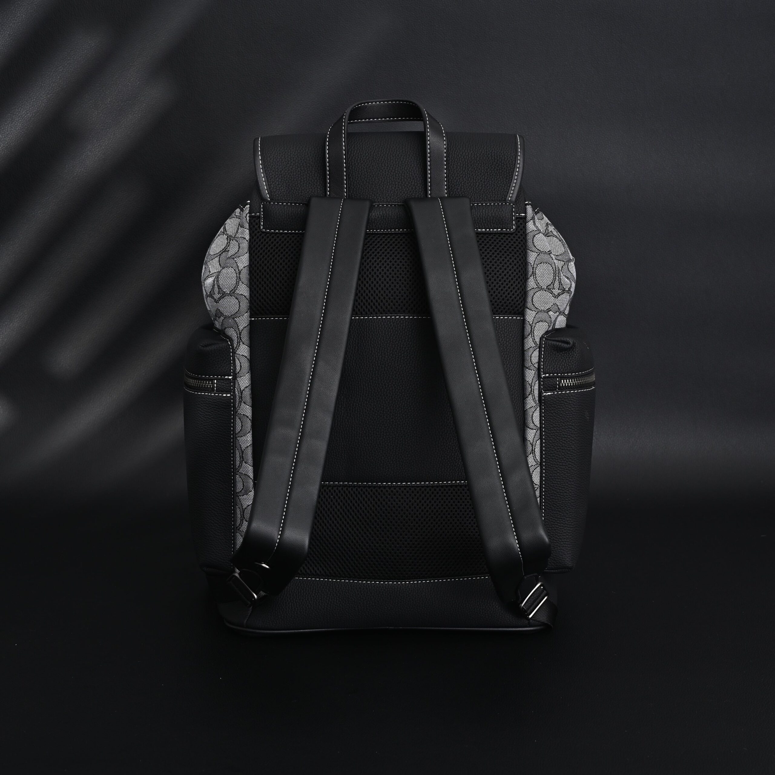 Coach CH Sprint Backpack – Signature Canvas & Leather - Image 4