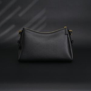 Prada Cleo Black Brushed Leather Shoulder Bag - Image 5