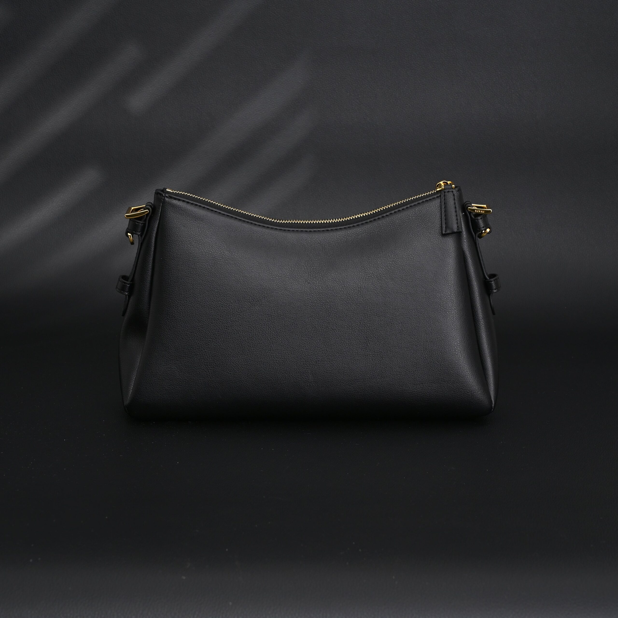 Prada Cleo Black Brushed Leather Shoulder Bag - Image 5