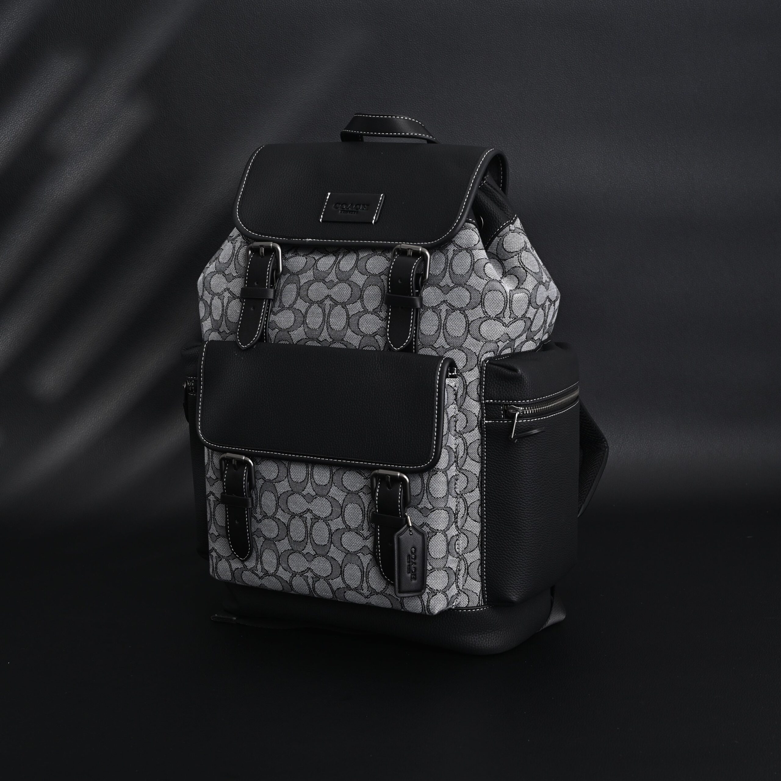 Coach CH Sprint Backpack – Signature Canvas & Leather - Image 6