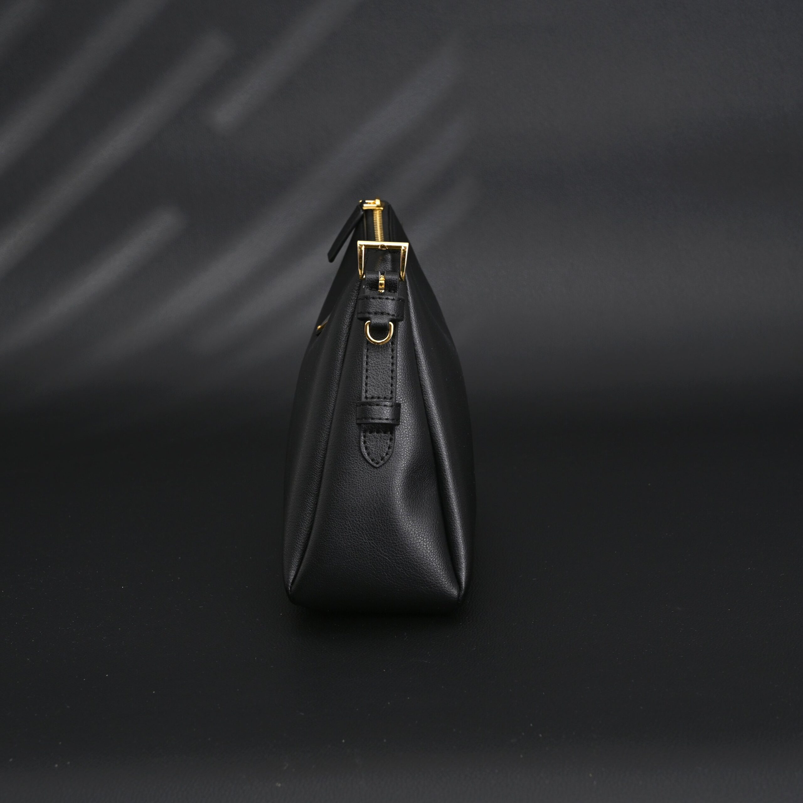 Prada Cleo Black Brushed Leather Shoulder Bag - Image 6