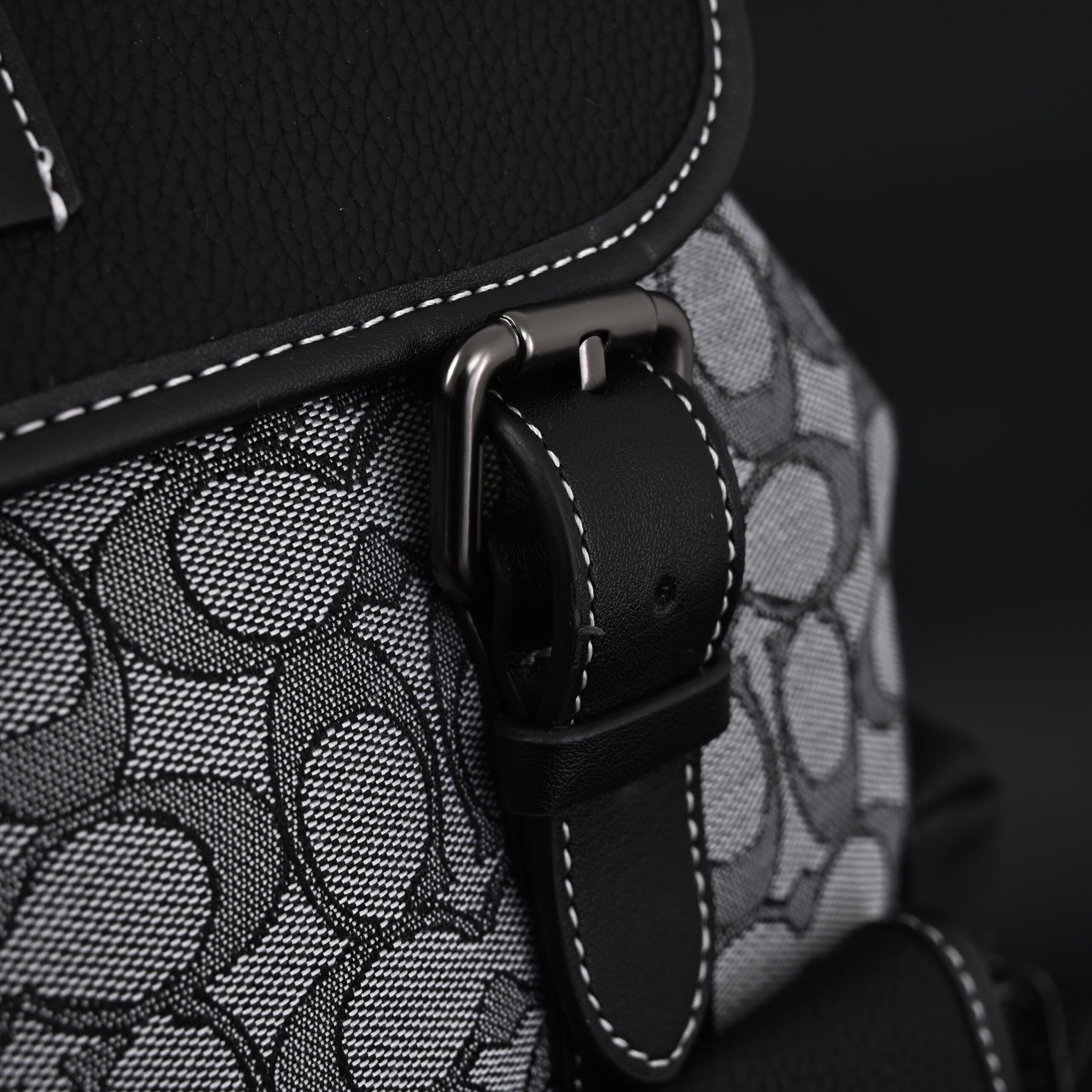 Coach CH Sprint Backpack – Signature Canvas & Leather - Image 9