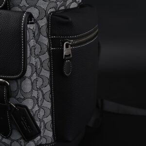 Coach CH Sprint Backpack – Signature Canvas & Leather - Image 10