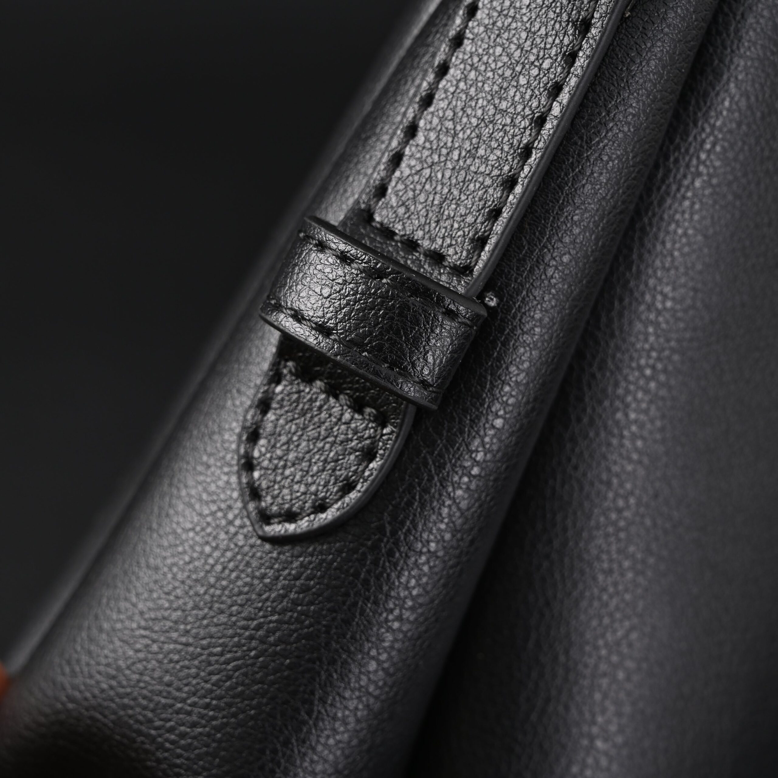 Prada Cleo Black Brushed Leather Shoulder Bag - Image 14