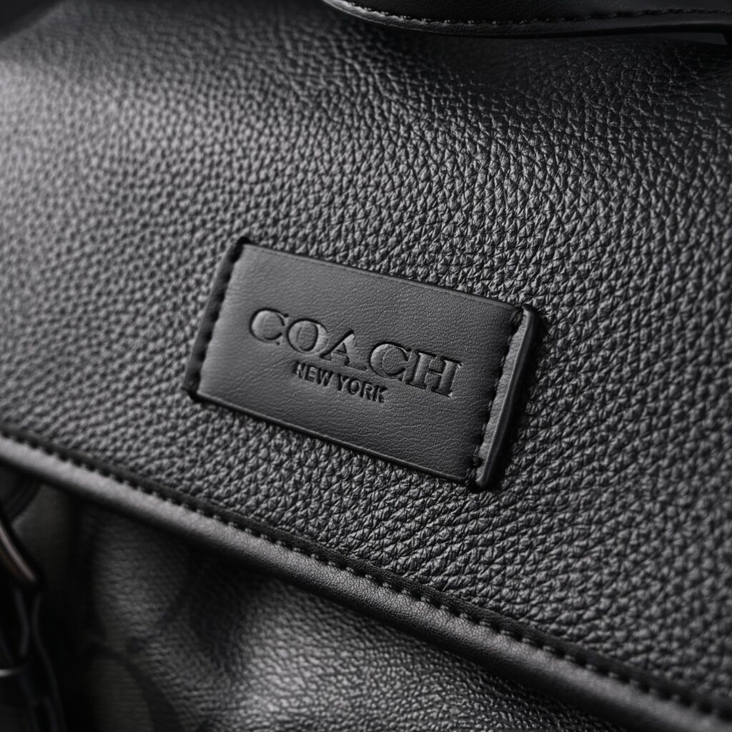 Coach Men’s Leather Backpack – Black Signature Canvas