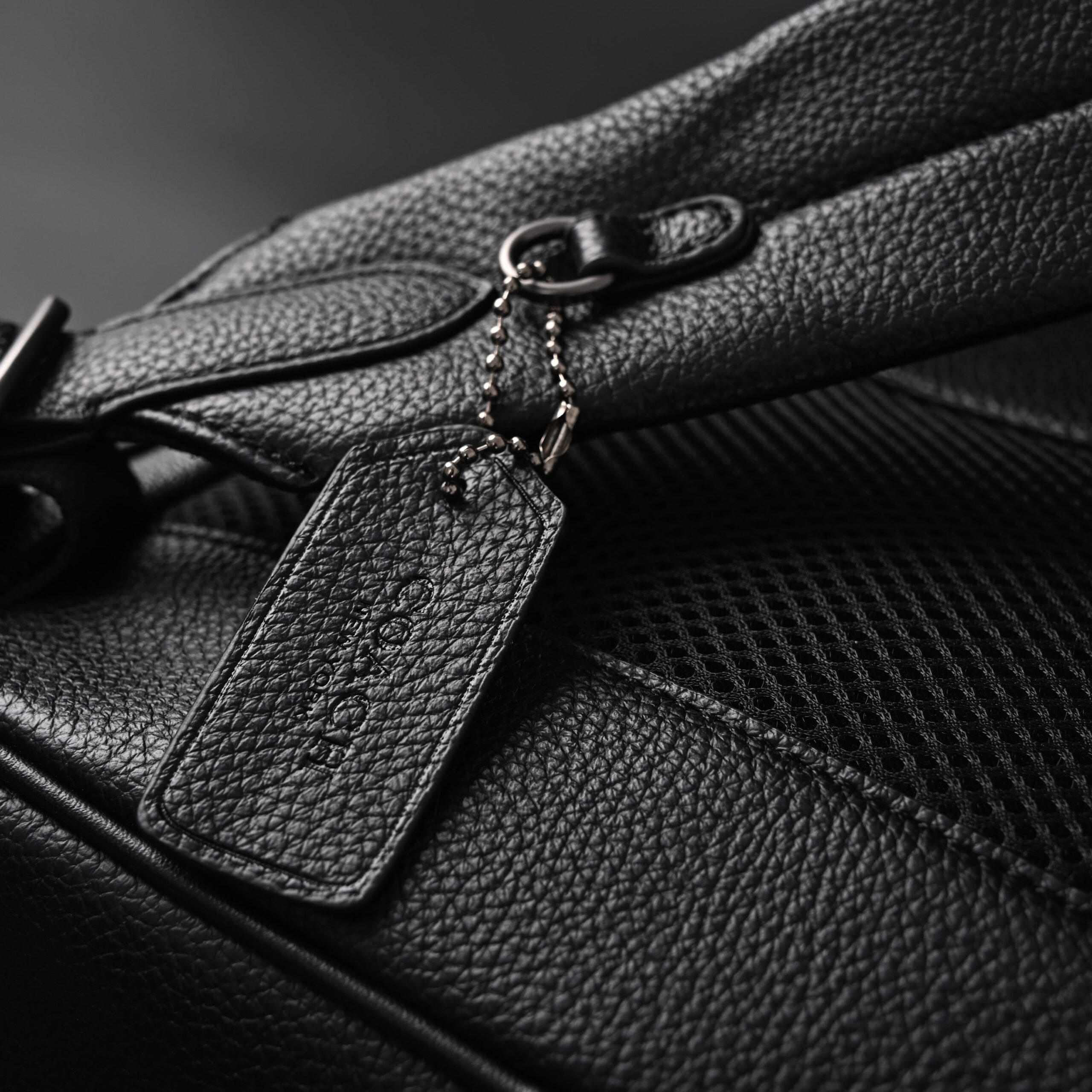 Coach Men’s Leather Backpack – Black Signature Canvas - Image 17