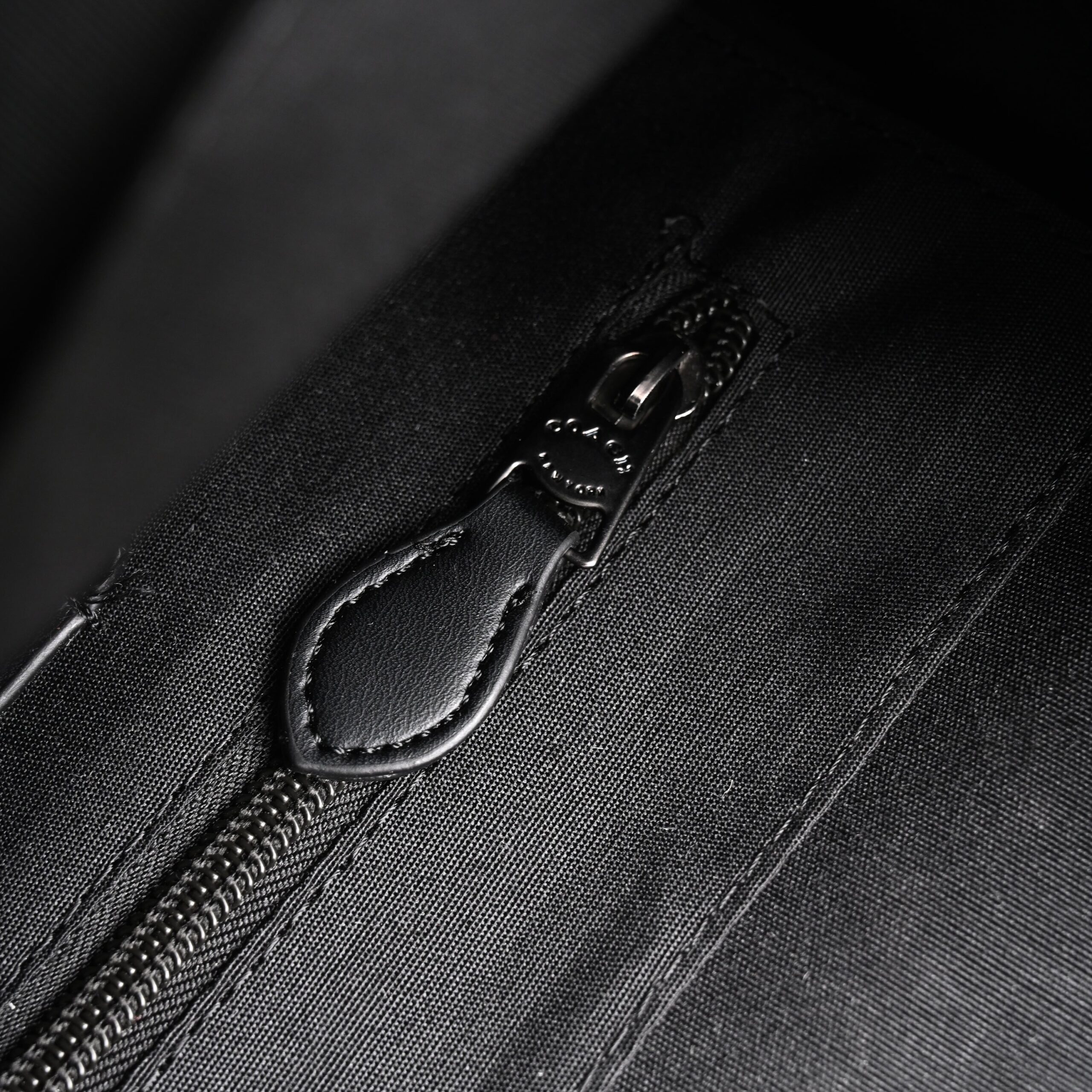 Coach Men’s Leather Backpack – Black Signature Canvas - Image 23