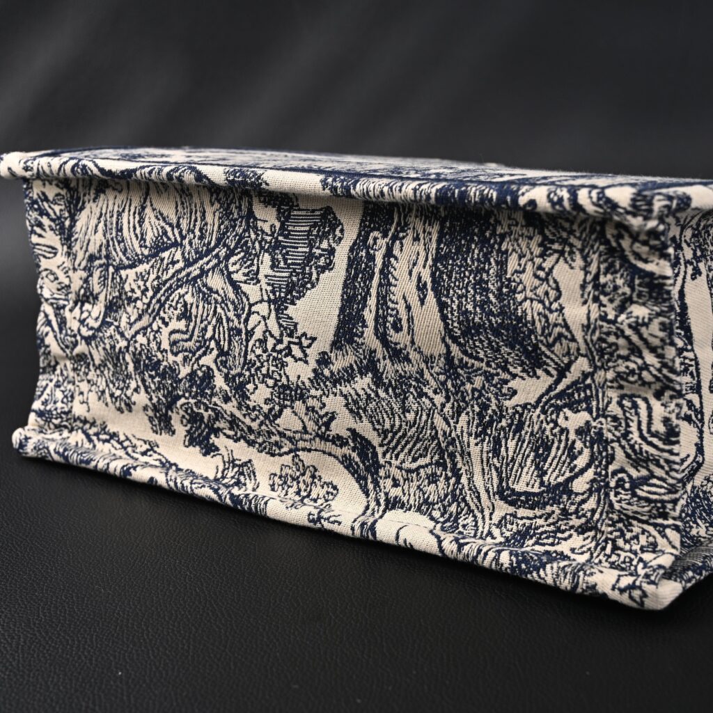 Dior Book Tote Bag – Blue Toile de Jouy Embroidery