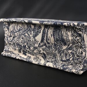 Dior Book Tote Bag – Blue Toile de Jouy Embroidery - Image 7