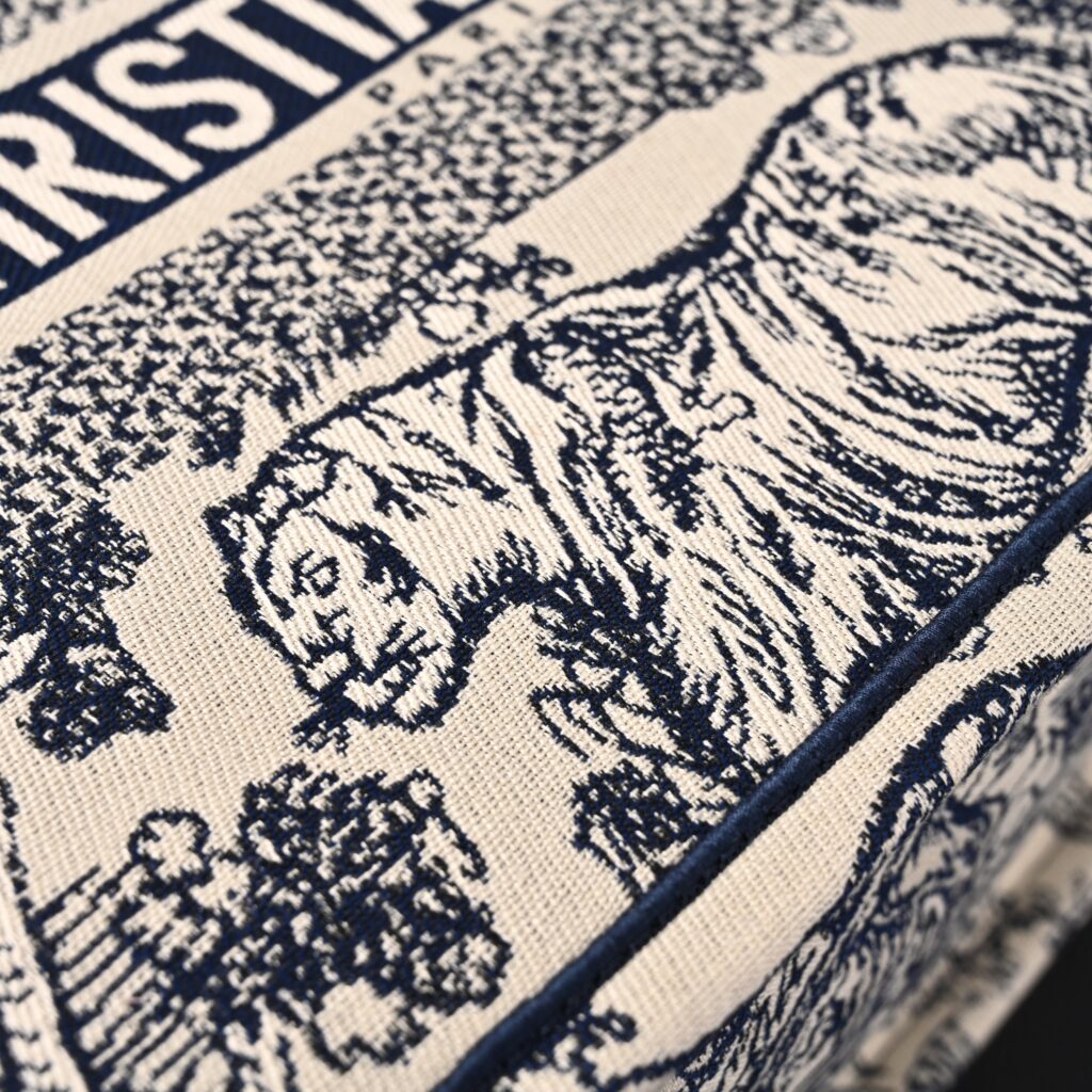 Dior Book Tote Bag – Blue Toile de Jouy Embroidery