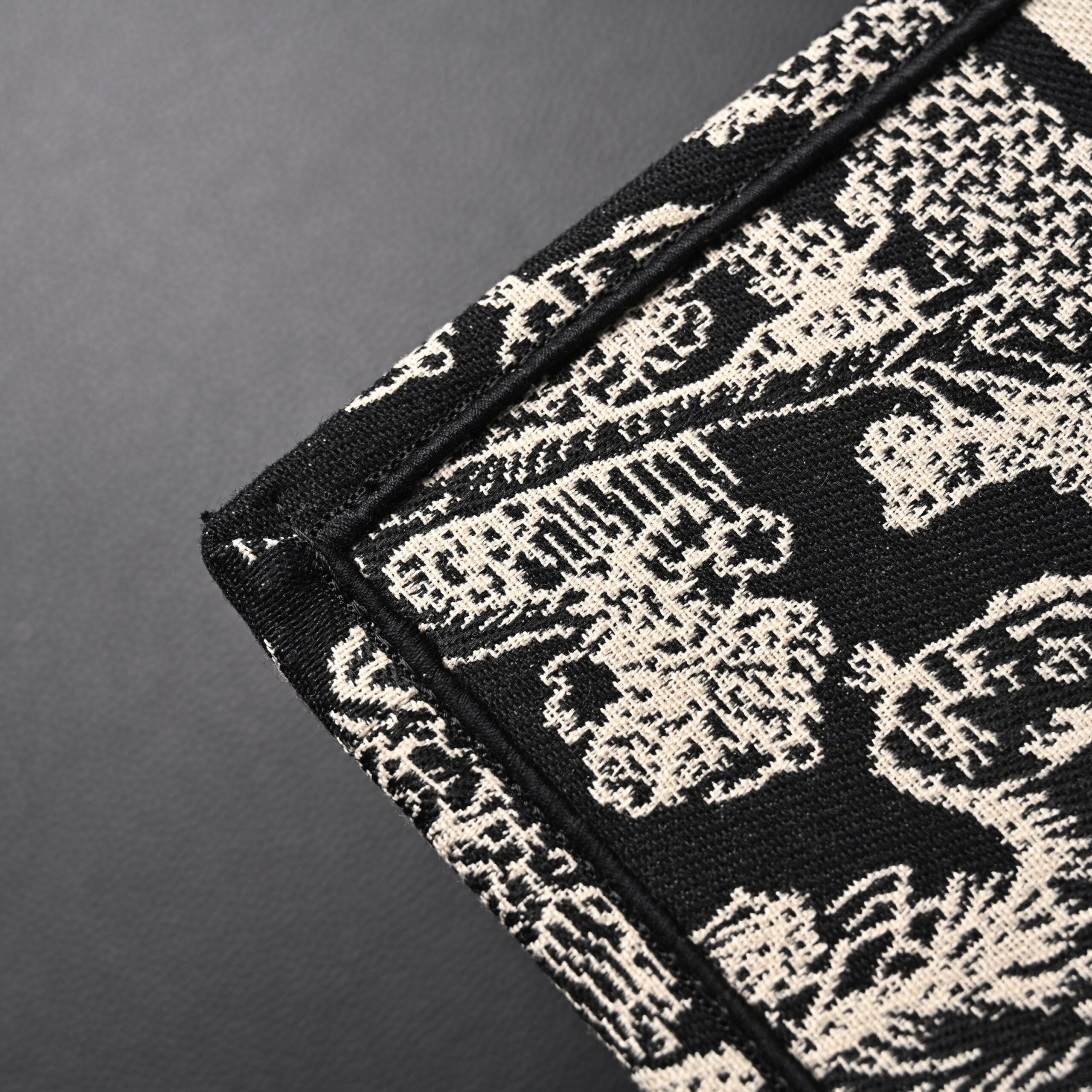 Dior Book Tote Bag – Black Toile de Jouy Embroidery - Image 12