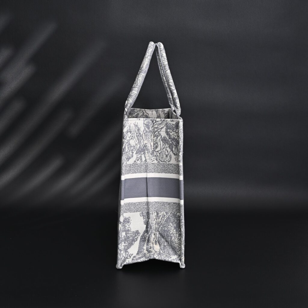 Christian Dior Large Book Tote – Toile de Jouy Embroidery