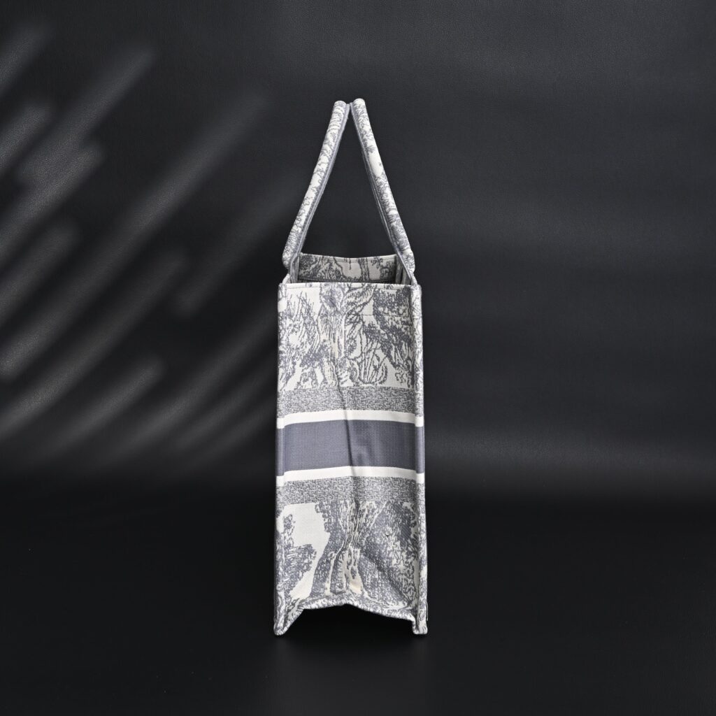 Christian Dior Large Book Tote – Toile de Jouy Embroidery