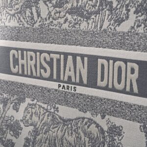 Christian Dior Large Book Tote – Toile de Jouy Embroidery - Image 9