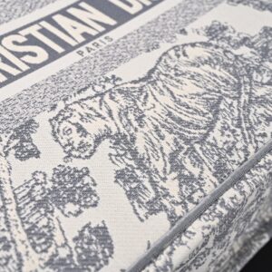 Christian Dior Large Book Tote – Toile de Jouy Embroidery - Image 10