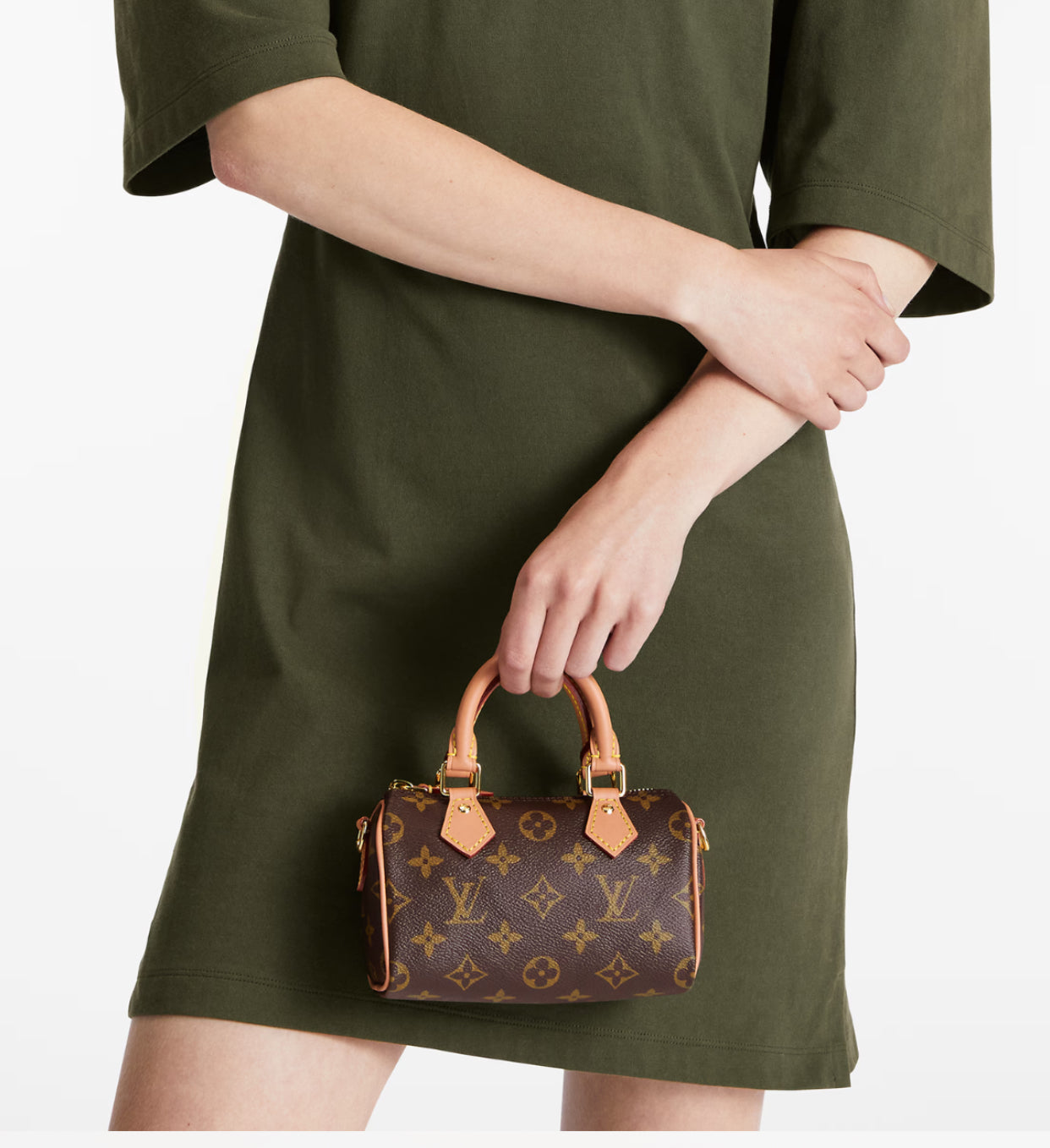 Louis Vuitton Monogram Nano Speedy Bag - Image 4