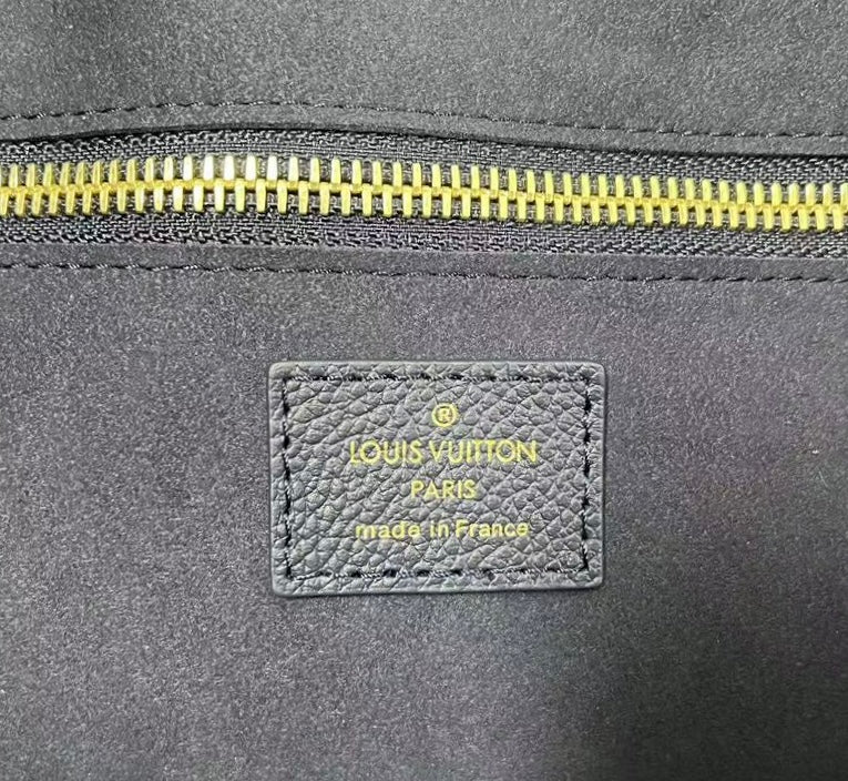 Louis Vuitton Neverfull MM Navy Blue - Image 9