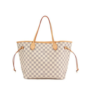 Louis vuitton NEVERFULL MM damier azur Beige - Image 9
