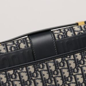 Dior 30 Montaigne Bag Oblique Blue Jacquard - Image 7
