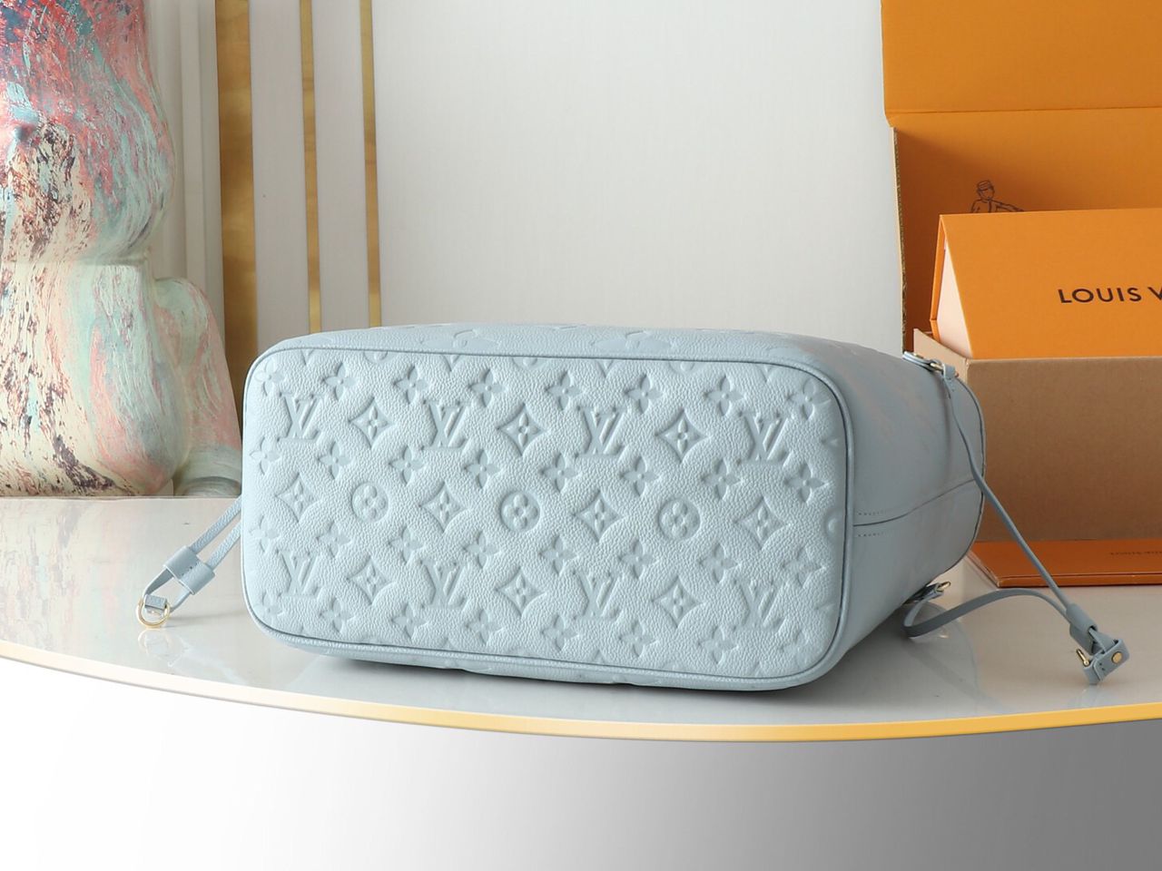 Louis Vuitton Neverfull MM Blue Hour - Image 4