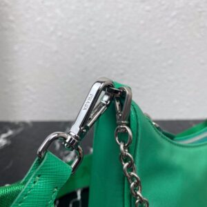 Prada Re-Edition 2005 Nylon Bag mint green - Image 7