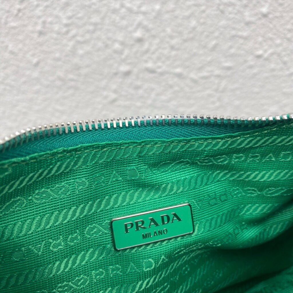 Prada Re-Edition 2005 Nylon Bag mint green