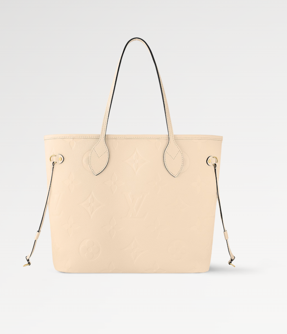 Louis Vuitton Neverfull MM Crème beige - Image 1