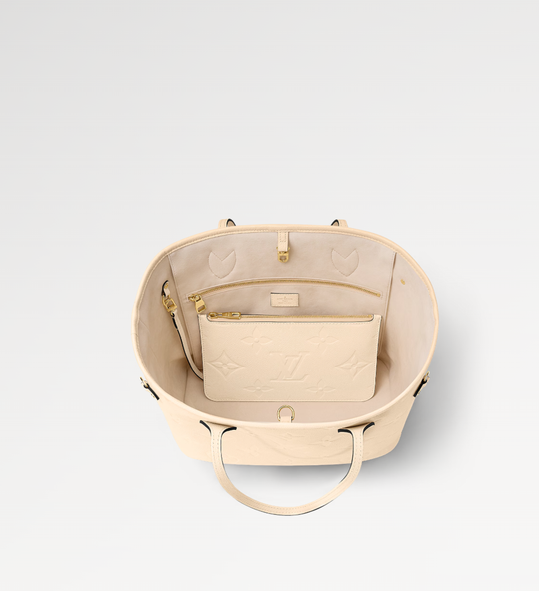 Louis Vuitton Neverfull MM Crème beige - Image 4