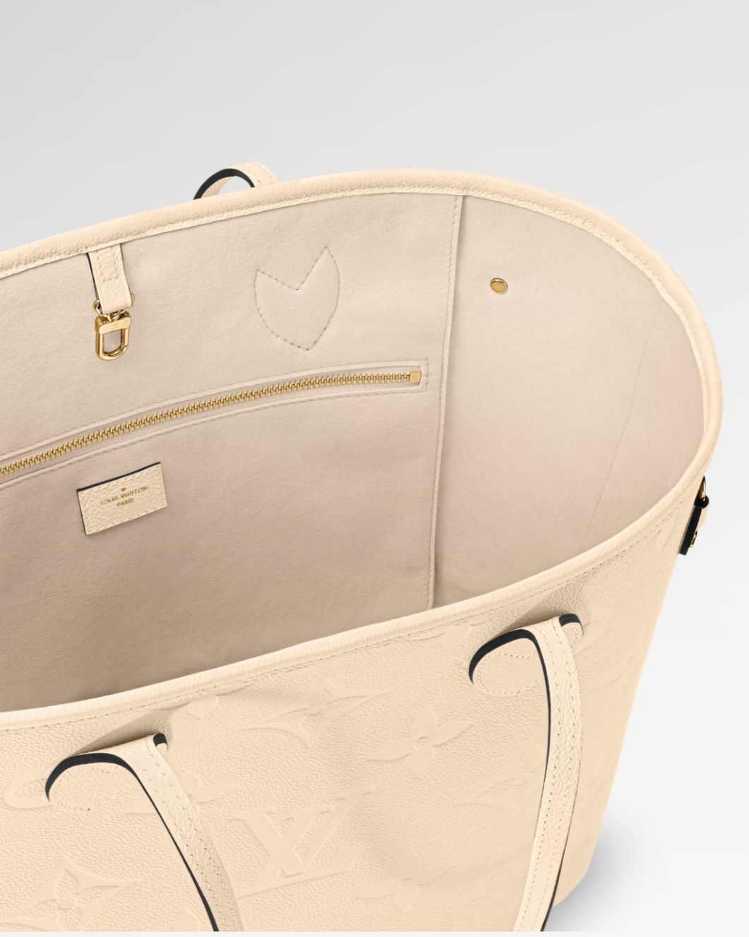 Louis Vuitton Neverfull MM Crème beige - Image 5