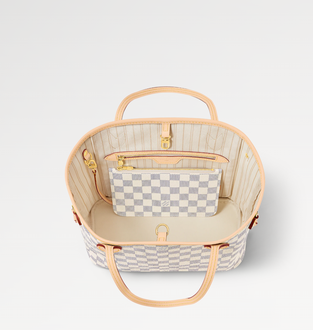 Louis Vuitton Neverfull PM Damier Azur - Image 3