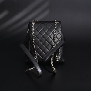 Chanel Duma Backpack – Black Quilted Lambskin with Gold-Tone Hardware (24A Collection) - Image 6