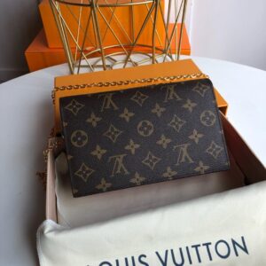 Louis Vuitton flore chain wallet - Image 5