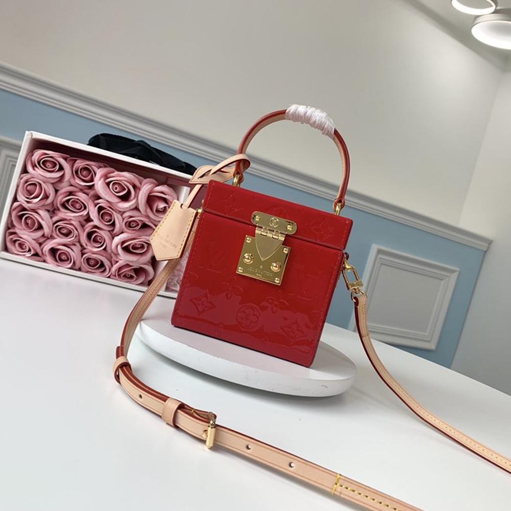 Louis Vuitton Bleeker Box Bag Red - Image 1