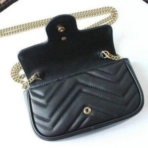 Gucci GG Marmont matelassé leather super mini bag - Image 5