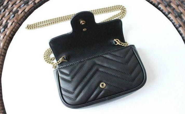 Gucci GG Marmont matelassé leather super mini bag - Image 5