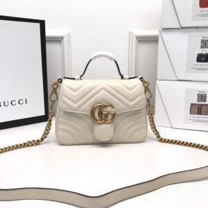 GG Marmont mini top handle bag