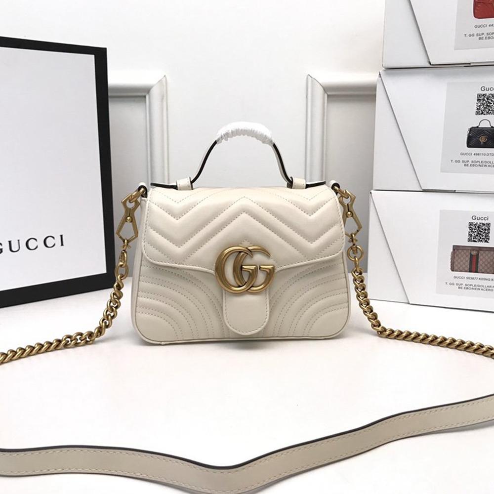 GG Marmont mini top handle bag - Image 1
