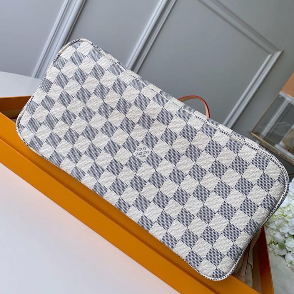 Louis vuitton NEVERFULL MM damier azur Beige - Image 6