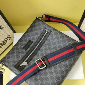 Gucci Black Messenger Bag - Image 6
