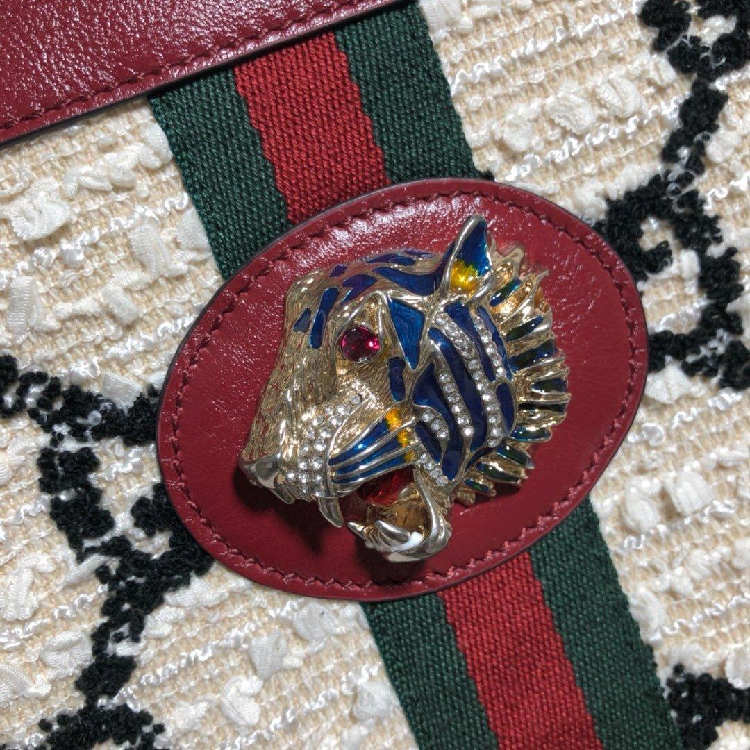 Tweed Wool Gucci Bag - Image 3