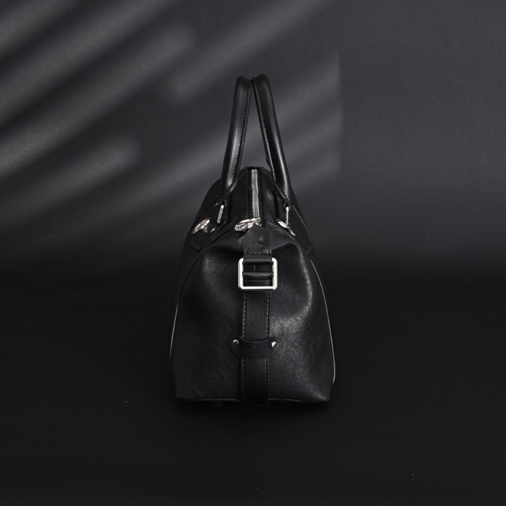 Louis Vuitton Nano Biker Bag in Black Lambskin Leather – Top Handle & Shoulder Carry (M14623)