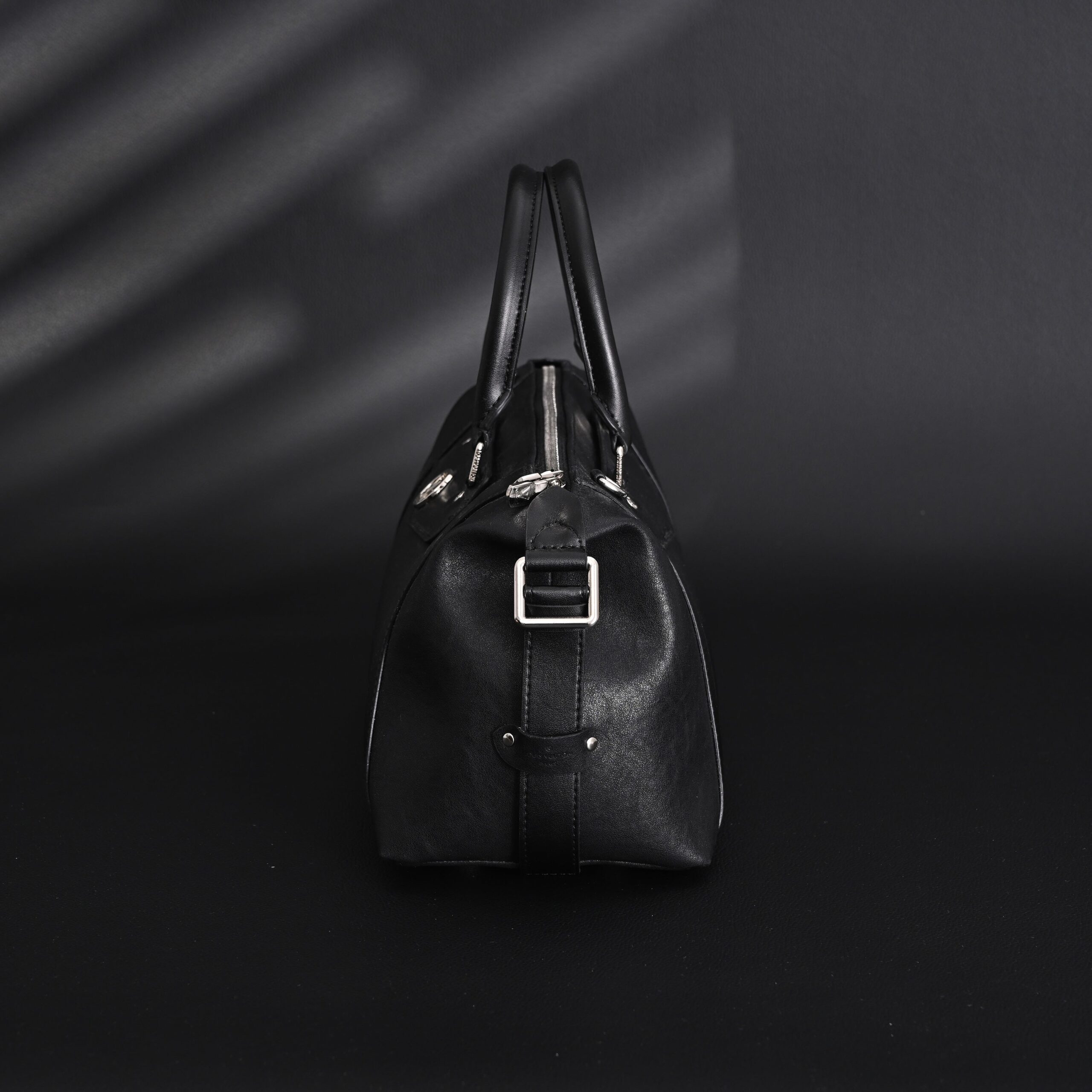 Louis Vuitton Nano Biker Bag in Black Lambskin Leather – Top Handle & Shoulder Carry (M14623) - Image 5