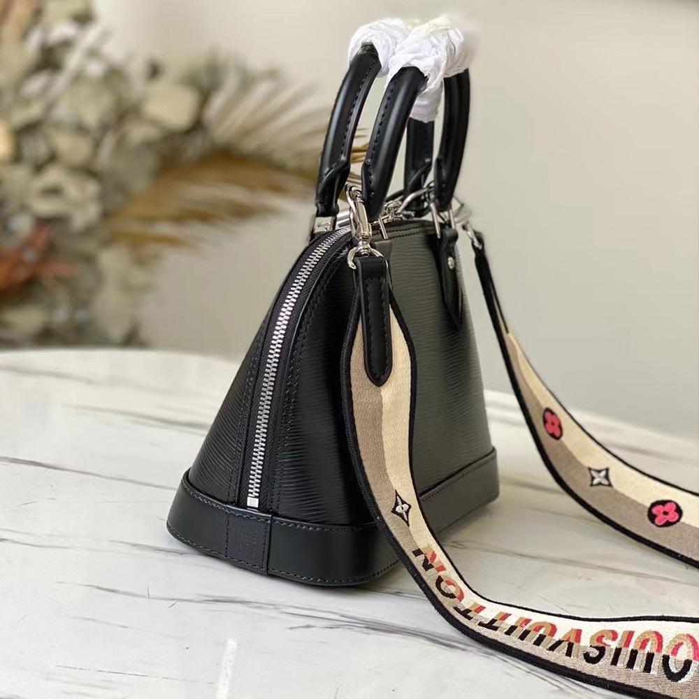 Louis Vuitton Alma BB Epi Black - Image 6