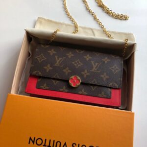 Louis Vuitton flore chain wallet - Image 7