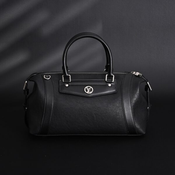 Louis Vuitton Nano Biker Bag in Black Lambskin Leather – Top Handle & Shoulder Carry (M14623)