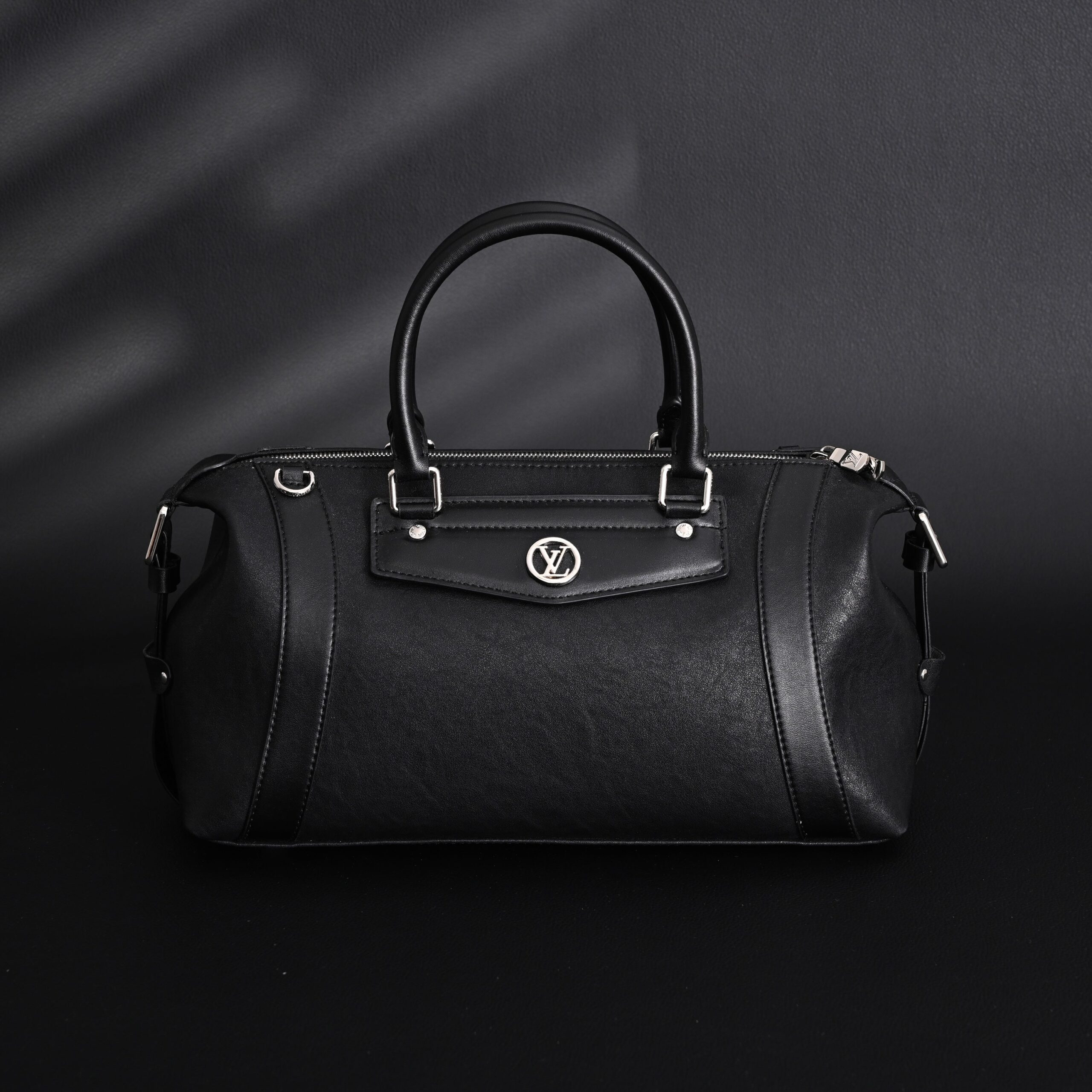 Louis Vuitton Nano Biker Bag in Black Lambskin Leather – Top Handle & Shoulder Carry (M14623) - Image 6