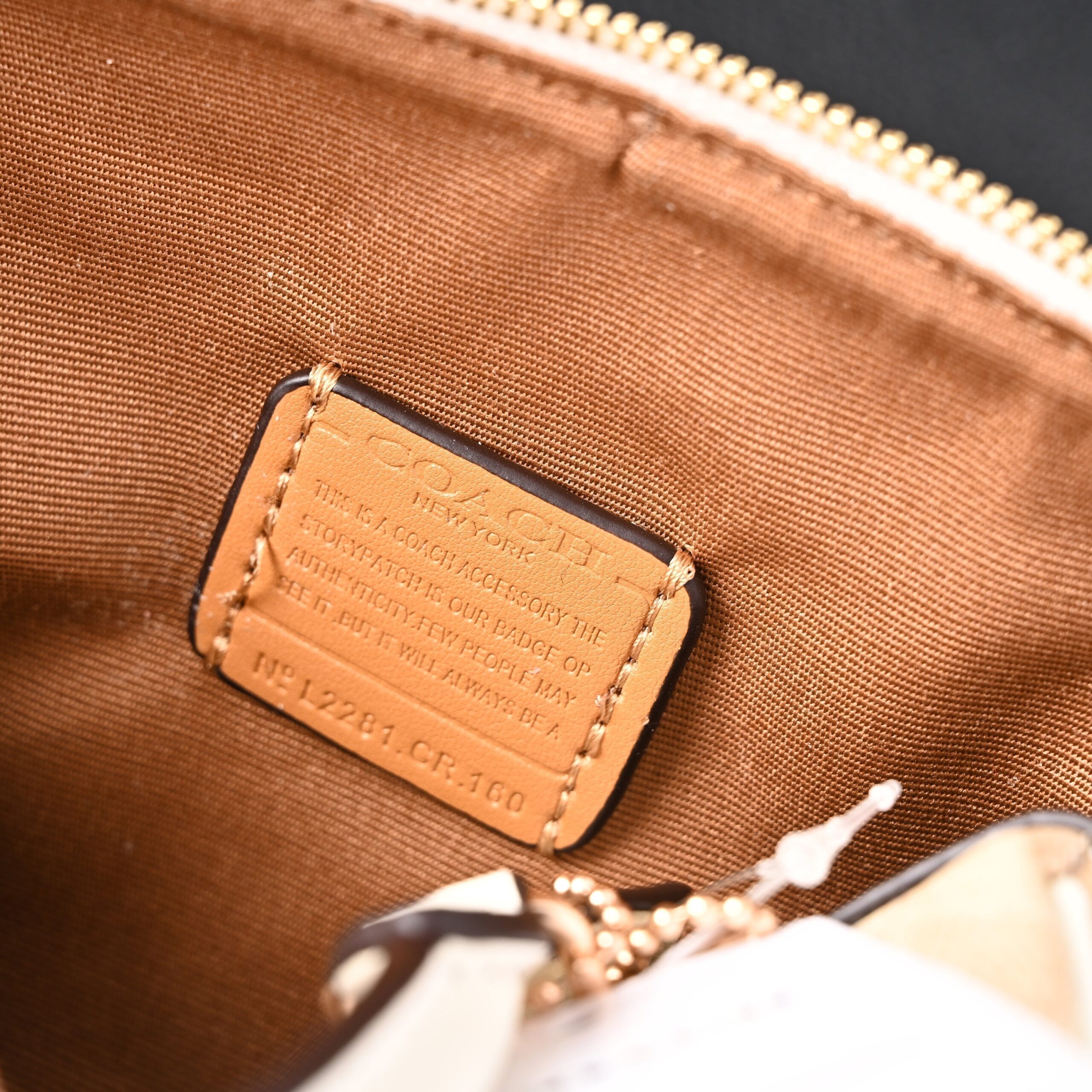 Coach Rowan Satchel – Signature Canvas Top Handle Bag with Crossbody Strap (Khaki/Chalk) - Image 7